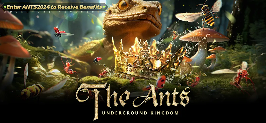 Скачать взломанную The Ants: Underground Kingdom (Зе Энтс)  [МОД Все открыто] — полная версия apk на Андроид screen 1