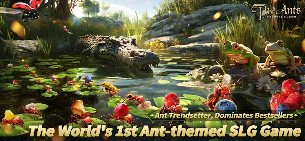 Скачать взломанную The Ants: Underground Kingdom (Зе Энтс)  [МОД Все открыто] — полная версия apk на Андроид screen 3