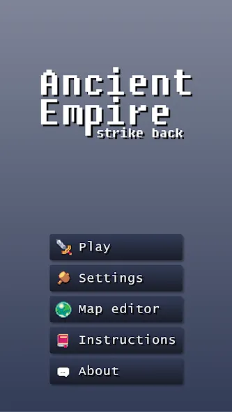 Скачать взлом Ancient Empire: Strike Back (Эншент Эмпайр)  [МОД Menu] — полная версия apk на Андроид screen 1