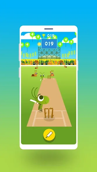 Взлом Cric Game — Doodle Cricket (Крик Гейм)  [МОД Бесконечные деньги] — последняя версия apk на Андроид screen 1