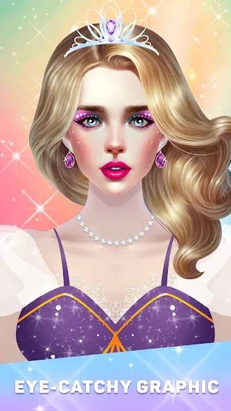 Взломанная Makeover salon: Makeup ASMR (Мейковер салон)  [МОД Unlocked] — полная версия apk на Андроид screen 5