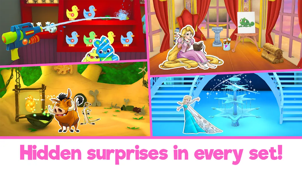 Скачать взломанную Disney Coloring World (Дисней)  [МОД Menu] — стабильная версия apk на Андроид screen 4