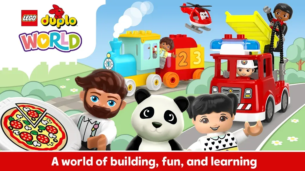 Взломанная LEGO® DUPLO® WORLD (ЛЕГО ДУПЛО МИР)  [МОД Unlimited Money] — полная версия apk на Андроид screen 1