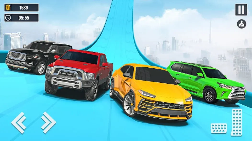 Скачать взлом Car Stunt Games : Car Games 3D (Кар Стант Геймс)  [МОД Все открыто] — последняя версия apk на Андроид screen 2