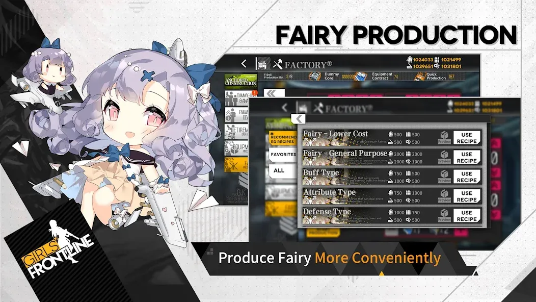 Взлом Girls' Frontline  [МОД Бесконечные монеты] — полная версия apk на Андроид screen 4