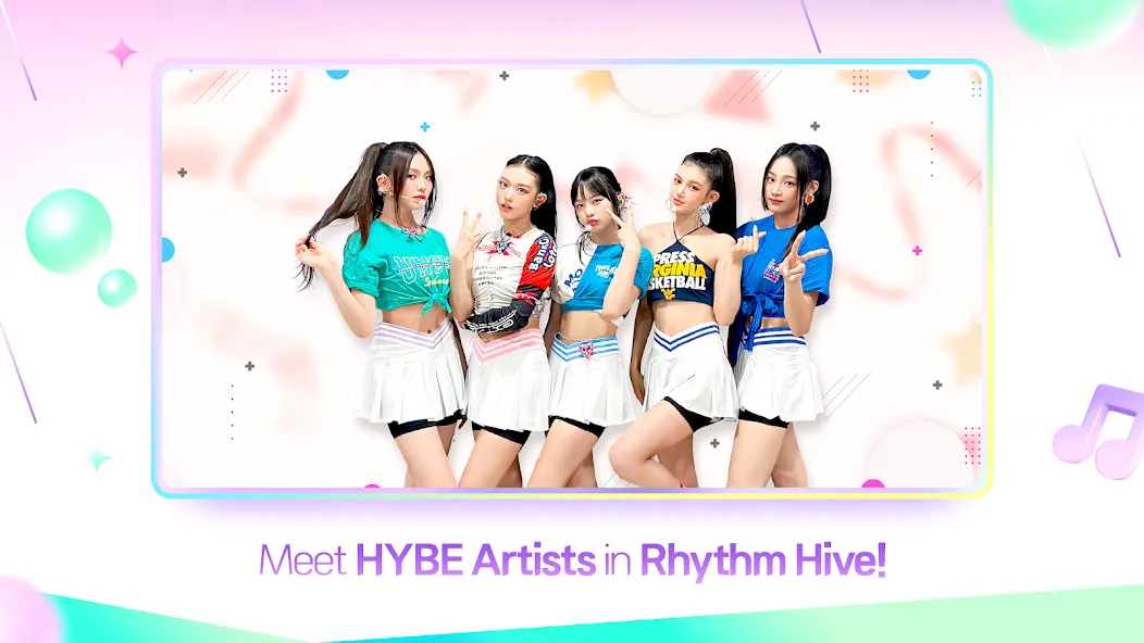 Взломанная Rhythm Hive (Ритм Хайв)  [МОД Unlocked] — полная версия apk на Андроид screen 2