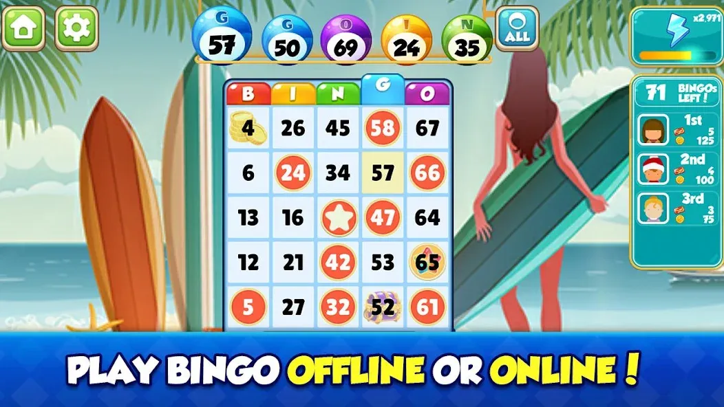 Скачать взломанную Bingo bay : Family bingo (Бинго бэй)  [МОД Меню] — полная версия apk на Андроид screen 3