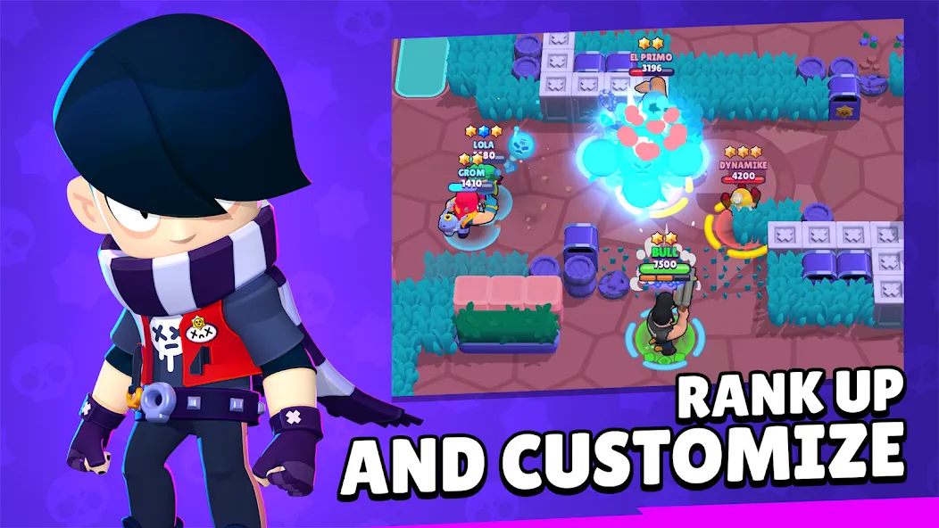 Скачать взлом Brawl Stars (Брол Старс)  [МОД Все открыто] — стабильная версия apk на Андроид screen 1