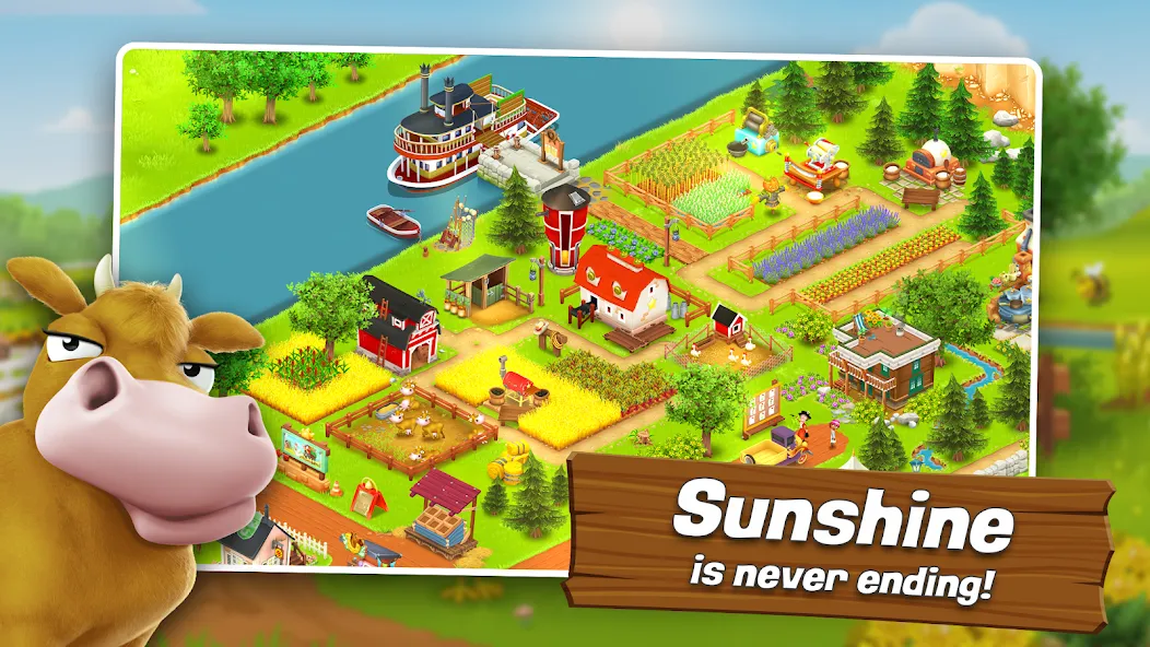 Взлом Hay Day (Хей Дей)  [МОД Все открыто] — полная версия apk на Андроид screen 1