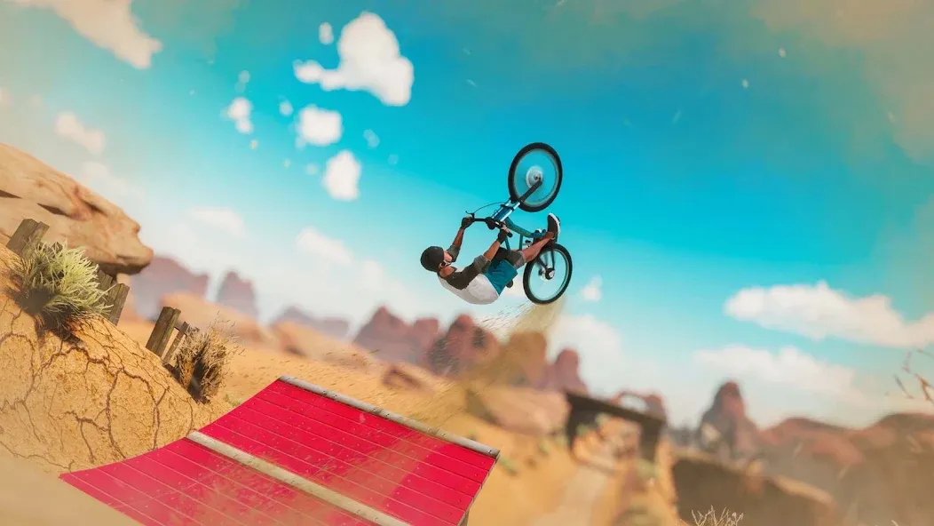 Скачать взломанную Bicycle Stunts: BMX Bike Games  [МОД Много монет] — полная версия apk на Андроид screen 1