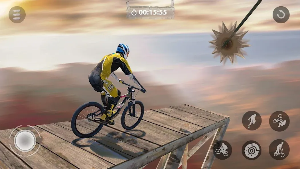 Скачать взломанную Bicycle Stunts: BMX Bike Games  [МОД Много монет] — полная версия apk на Андроид screen 5