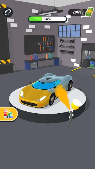 Скачать взлом Car Master 3D (Кар Мастер 3D)  [МОД Все открыто] — полная версия apk на Андроид screen 3