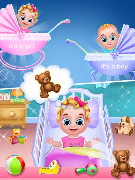 Взлом Mom Babysitting Game  [МОД Бесконечные монеты] — стабильная версия apk на Андроид screen 3