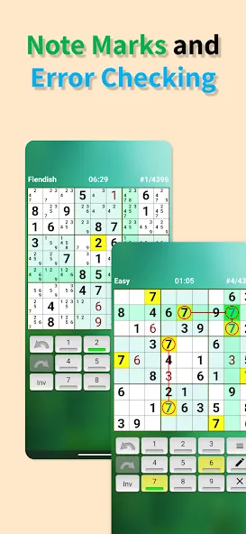 Взлом Sudoku offline (Судоку оффлайн)  [МОД Unlimited Money] — стабильная версия apk на Андроид screen 4