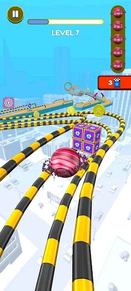 Взлом Rolling Balls 3D (Гоинг Боллс 3Д)  [МОД Бесконечные монеты] — стабильная версия apk на Андроид screen 1