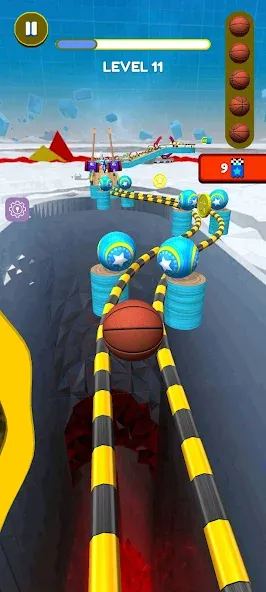 Взлом Rolling Balls 3D (Гоинг Боллс 3Д)  [МОД Бесконечные монеты] — стабильная версия apk на Андроид screen 5