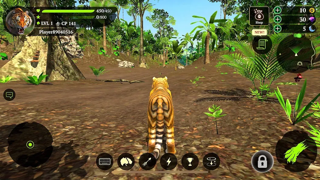 Скачать взломанную The Tiger (Зе Тигер)  [МОД Unlimited Money] — полная версия apk на Андроид screen 1