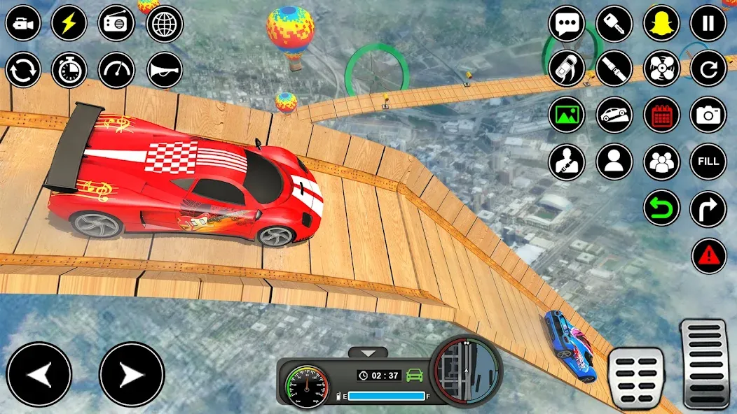 Взломанная Crazy Ramp Car Stunt Master 3D (Крэйзи Рэмп Кар Стант Мастер 3Д)  [МОД Много монет] — последняя версия apk на Андроид screen 5