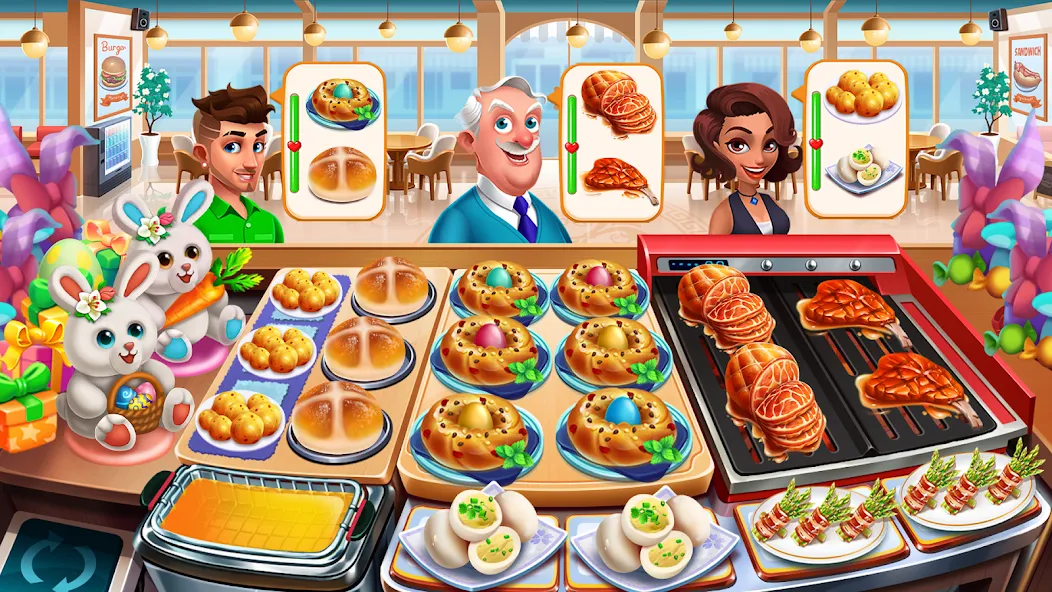 Скачать взломанную Cooking Seaside — Beach Food (Кукинг Сидсайд)  [МОД Unlocked] — стабильная версия apk на Андроид screen 3