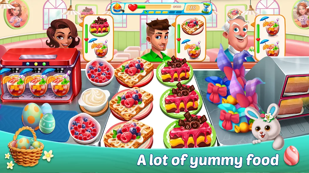 Скачать взломанную Cooking Seaside — Beach Food (Кукинг Сидсайд)  [МОД Unlocked] — стабильная версия apk на Андроид screen 4