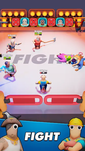 Скачать взлом Gang Battle Party: Animals 3D  [МОД Меню] — последняя версия apk на Андроид screen 4