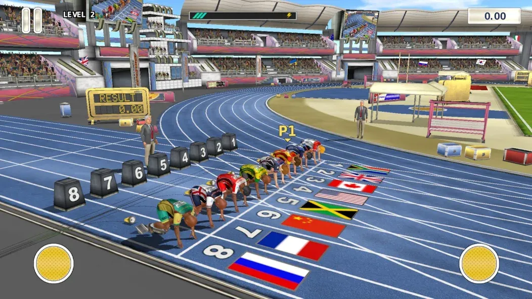 Взлом Athletics 3: Summer Sports (Атлетика 3)  [МОД Unlocked] — полная версия apk на Андроид screen 1