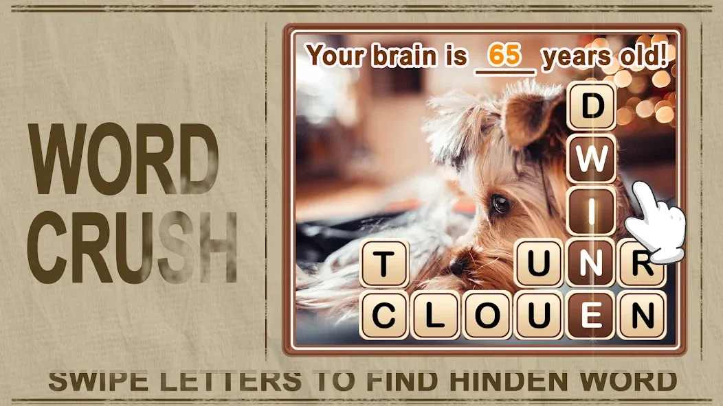 Скачать взломанную Word Crush — Fun Puzzle Game (Уорд Краш)  [МОД Много денег] — полная версия apk на Андроид screen 2