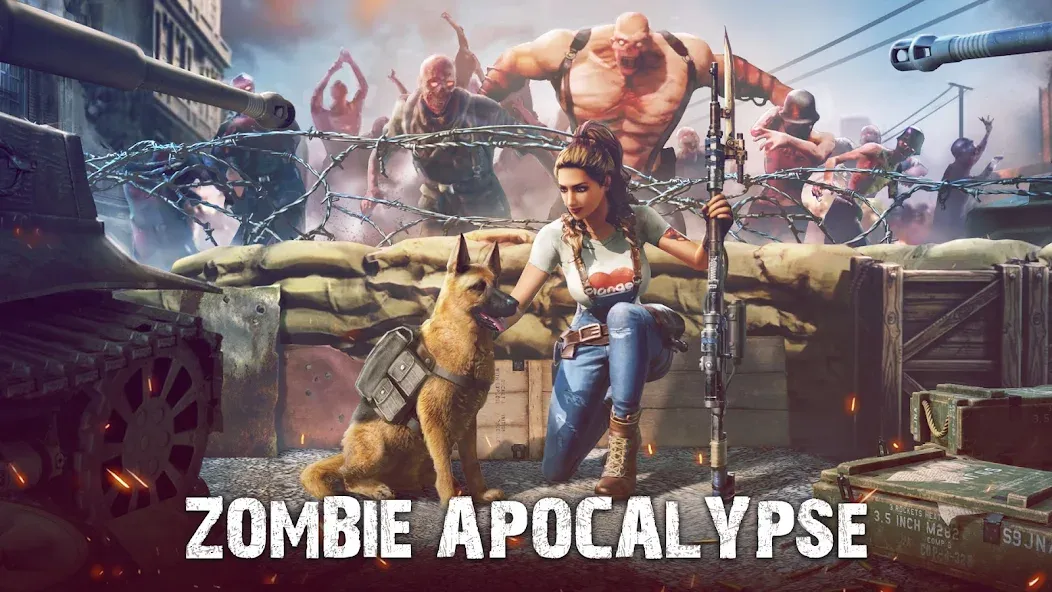 Скачать взлом Dead Empire: Zombie War (Дед Эмпайр)  [МОД Unlocked] — стабильная версия apk на Андроид screen 2