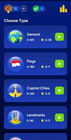 Скачать взломанную Geo Quiz: World Geo Trivia (Джио Квиз)  [МОД Menu] — последняя версия apk на Андроид screen 2