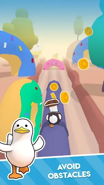 Скачать взлом Duck On The Run (Дак он зе Ран)  [МОД Все открыто] — последняя версия apk на Андроид screen 3