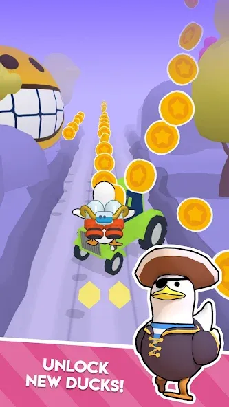 Скачать взлом Duck On The Run (Дак он зе Ран)  [МОД Все открыто] — последняя версия apk на Андроид screen 4