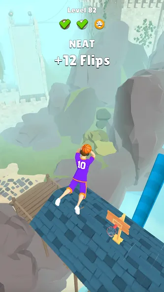 Скачать взломанную Hoop World: Flip Dunk Game 3D (Хуп Ворлд)  [МОД Unlocked] — полная версия apk на Андроид screen 5