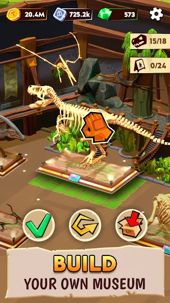 Взломанная Dino Quest 2: Dinosaur Fossil (Дино Квест 2)  [МОД Много денег] — полная версия apk на Андроид screen 2