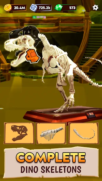 Взломанная Dino Quest 2: Dinosaur Fossil (Дино Квест 2)  [МОД Много денег] — полная версия apk на Андроид screen 3