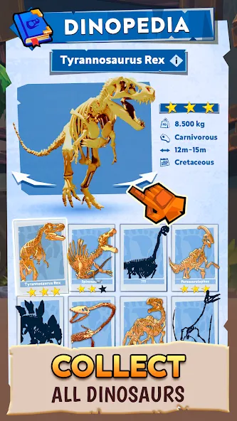 Взломанная Dino Quest 2: Dinosaur Fossil (Дино Квест 2)  [МОД Много денег] — полная версия apk на Андроид screen 4