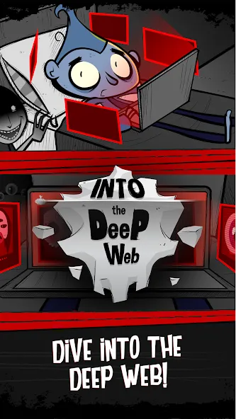 Скачать взломанную Into the Deep Web: Idle Game (Инту зе Дип Веб)  [МОД Меню] — полная версия apk на Андроид screen 1