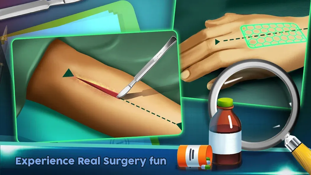 Взлом Surgery Doctor Simulator Games  [МОД Unlocked] — стабильная версия apk на Андроид screen 3