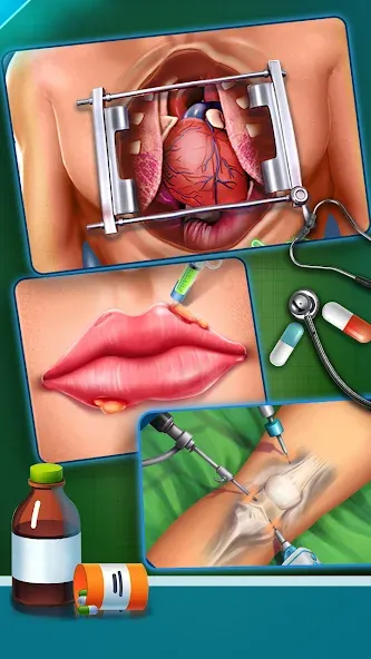 Взлом Surgery Doctor Simulator Games  [МОД Unlocked] — стабильная версия apk на Андроид screen 4