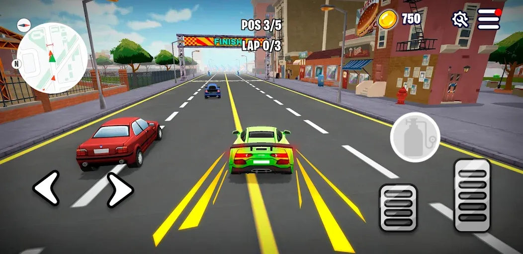 Скачать взлом Rumble Racing: Car Drifting (Рамбл Рейсерс)  [МОД Бесконечные деньги] — последняя версия apk на Андроид screen 1