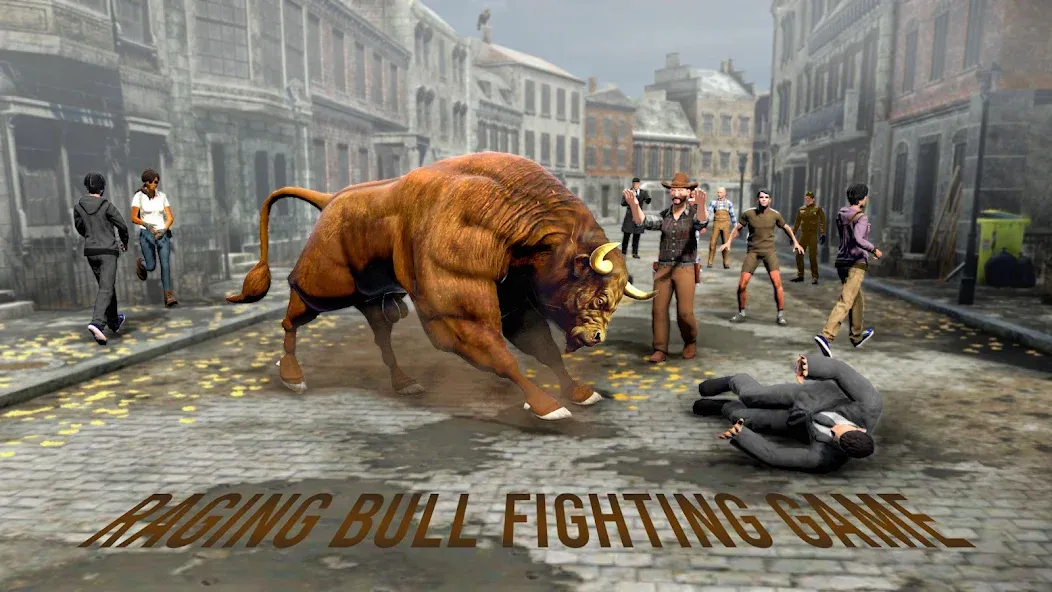 Взлом Bull Fighting Game: Bull Games  [МОД Unlocked] — стабильная версия apk на Андроид screen 1