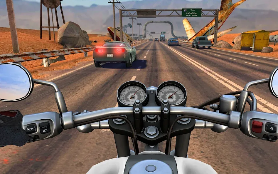 Взлом Moto Rider GO: Highway Traffic (Мото Райдер ГО)  [МОД Бесконечные монеты] — полная версия apk на Андроид screen 1