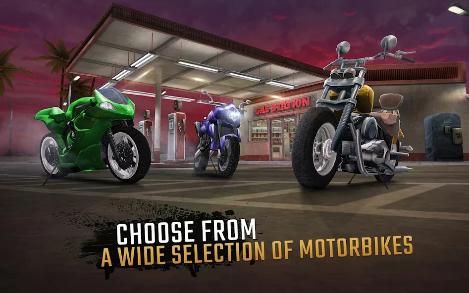 Взлом Moto Rider GO: Highway Traffic (Мото Райдер ГО)  [МОД Бесконечные монеты] — полная версия apk на Андроид screen 2