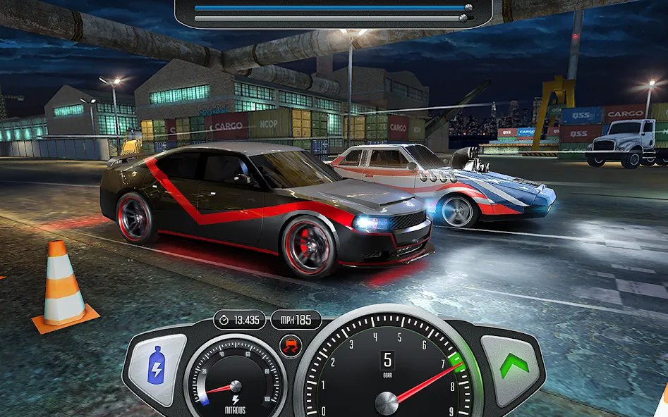 Скачать взлом TopSpeed: Drag & Fast Racing (Топ Спид)  [МОД Mega Pack] — стабильная версия apk на Андроид screen 1