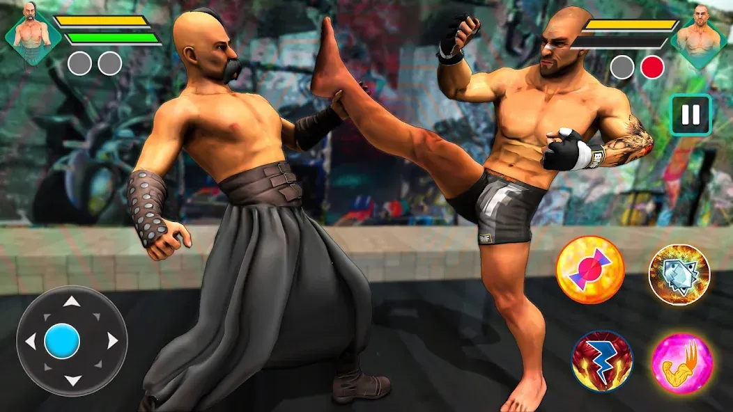 Взлом Ninja Master 3D Fighting Games  [МОД Mega Pack] — полная версия apk на Андроид screen 4