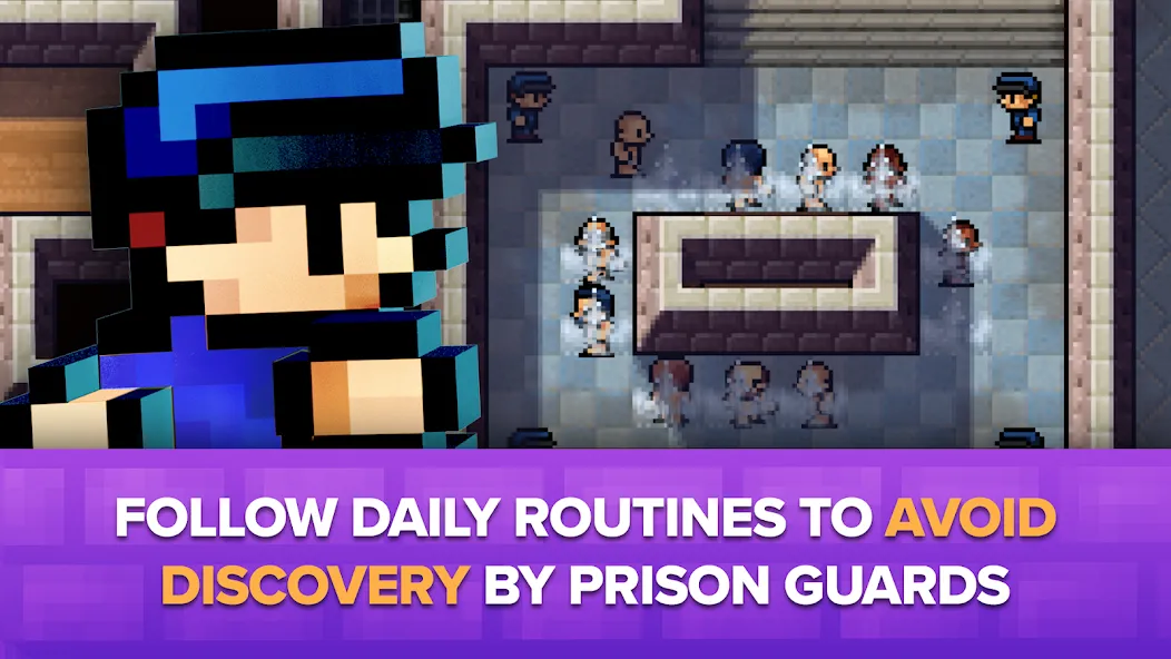 Взлом The Escapists: Prison Escape – (Зе Эскейпистс)  [МОД Все открыто] — полная версия apk на Андроид screen 3