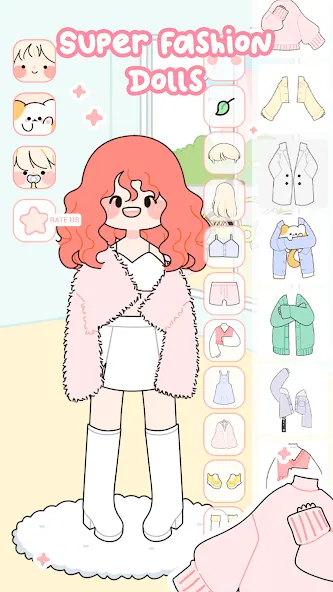 Взлом Lovely Doll : Dress Up Game (Лавли Долл)  [МОД Бесконечные деньги] — последняя версия apk на Андроид screen 1