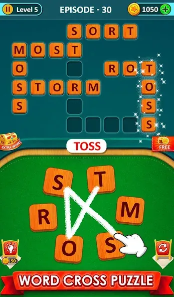 Взломанная Word Game 2024 — Word Connect (Ворд Гейм 2023)  [МОД Все открыто] — стабильная версия apk на Андроид screen 5