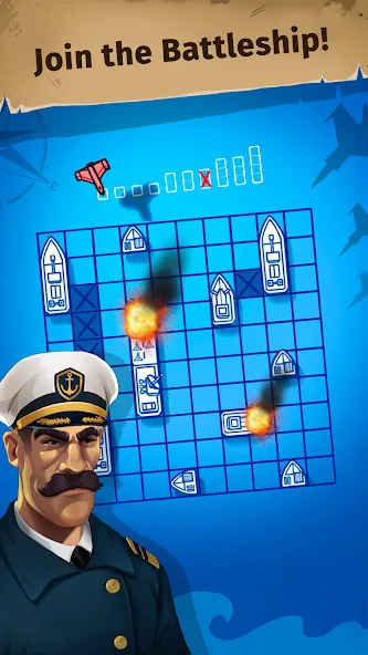 Скачать взлом Sink the Fleet — Sea War  [МОД Unlocked] — последняя версия apk на Андроид screen 1