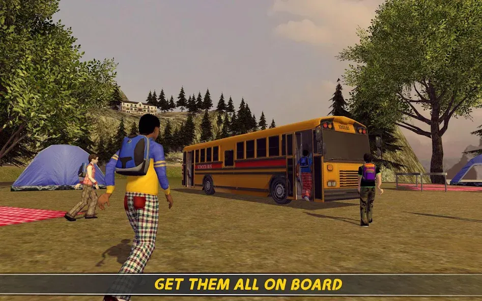 Взломанная School Bus 16  [МОД Menu] — последняя версия apk на Андроид screen 3