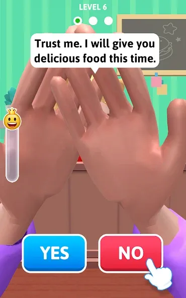 Скачать взлом Yes or No?! — Food Pranks  [МОД Меню] — последняя версия apk на Андроид screen 3